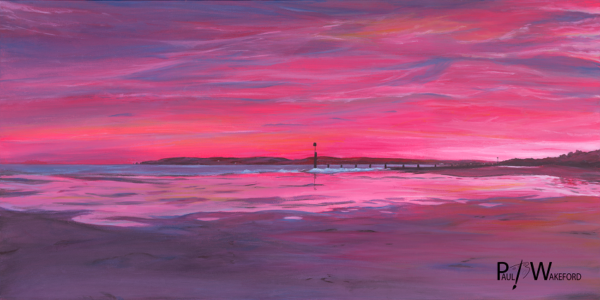 image07.png Crimson Sunset Over Studland – Original Painting