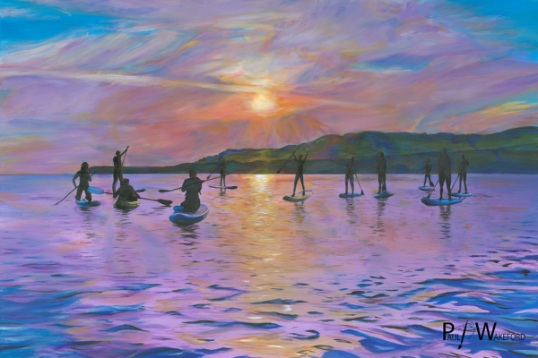 image09.png Paddleboarding at Kimmeridge Bay – Fine-Art Giclée Print