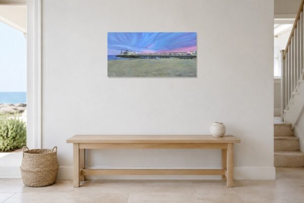 Bournemouth Pier Sunset – Original Painting