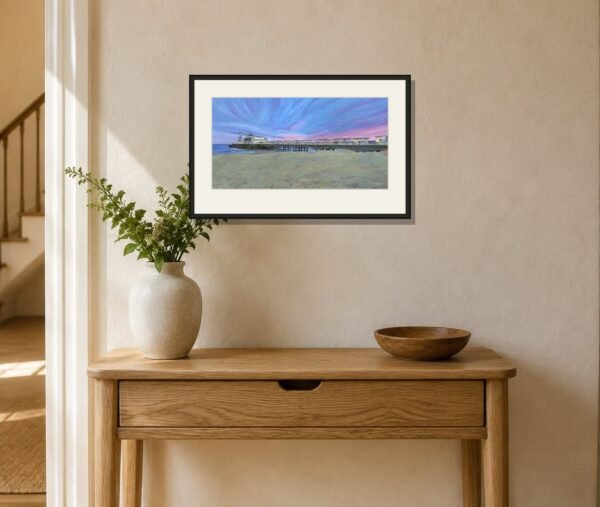 Bournemouth Pier Sunset – Fine-Art Giclée Print