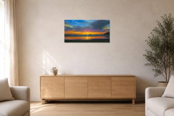 Brean Down Sunset – Original Painting