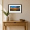 pbw-brean-down-sunset-print-framed-room.jpg Brean Down Sunset – Fine-Art Giclée Print