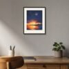 pbw-sunset-over-bournemouth-bay-print-framed-room.jpg Sunset over Bournemouth Bay – Fine-Art Giclée Print